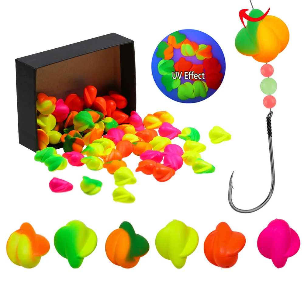 10er/30er-Pack EVA-Schaum-Angelposen, Walleye-Spin-Floats, Bissanzeiger für Walleye- und Pompano-Rigs, Brandungsangeln Image