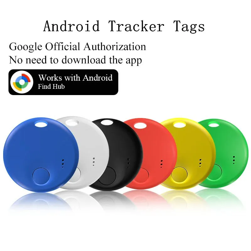 Android Air Tracker Tag Bluetooth Smart Tags Funktioniert mit Google Find Hub App Locator Device Item Finder für Schlüssel Gepäck Rucksack Image