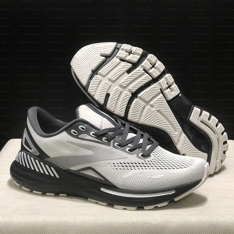 23 Running Shoes Dark Atomic Blue Tan Men Women Long-Distance Road Sport Training Casual Sneakers