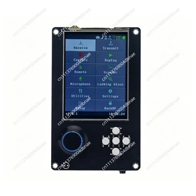 Für HackRF One PortaPack H2 Funktransceiver Empfänger SDR Software-Entwicklungszubehör PortaPack H2 + 3,2 Zoll Touchscreen Image