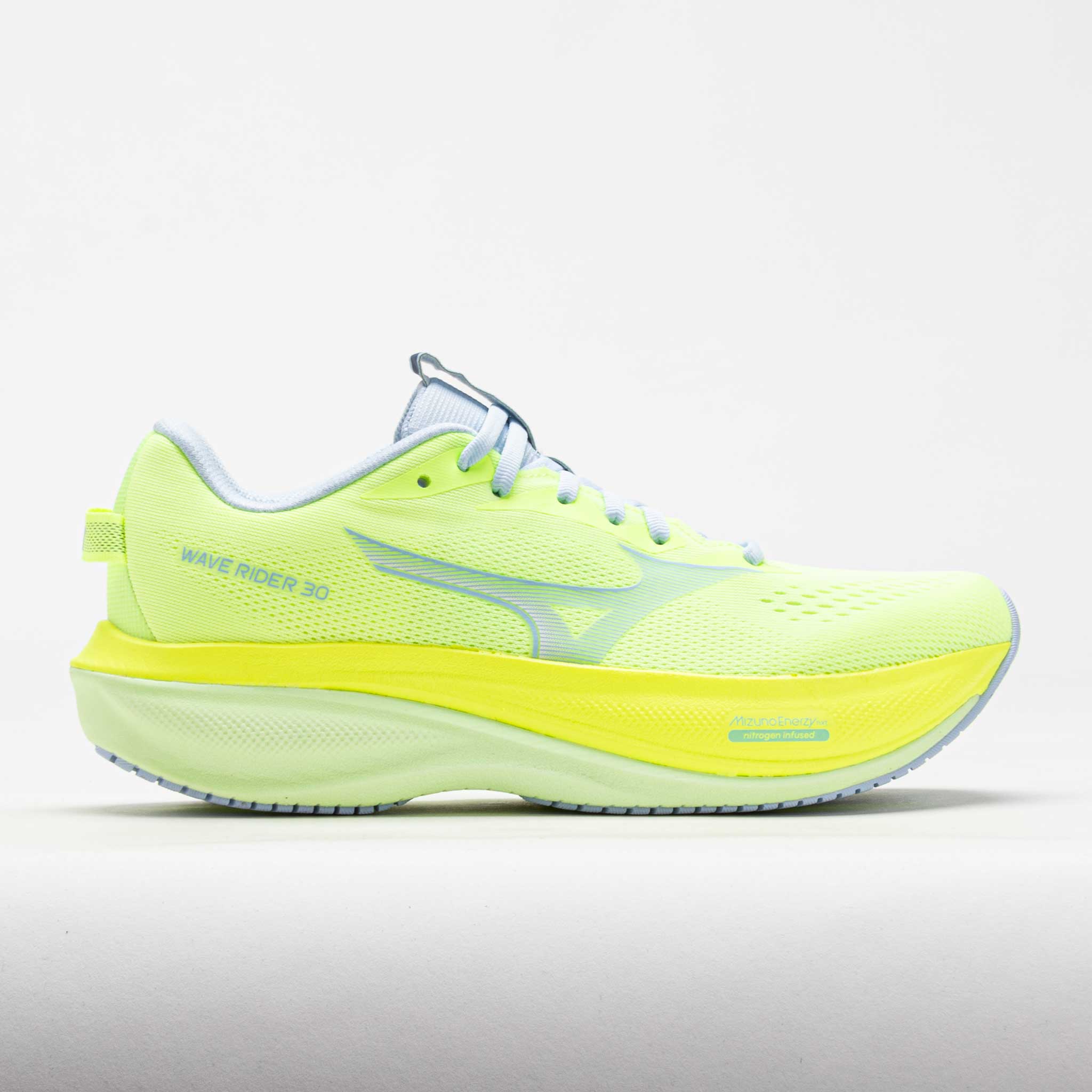 Mizuno Wave Rider 30 Women's Running Shoes Lime Pulp/Blue Finch - Holabird Sports