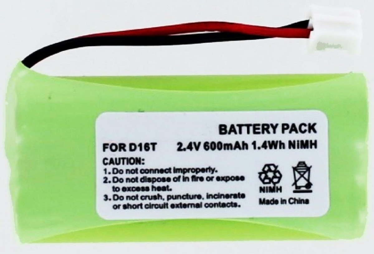 AGI Akku für Rca 333954 NiMH 2,4 Volt 600 mAh grün Image