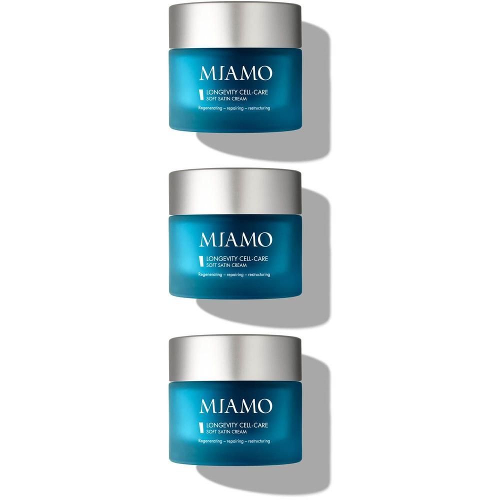 MIAMO Longevity Cell Care Soft Satin Cream 3x50 ml