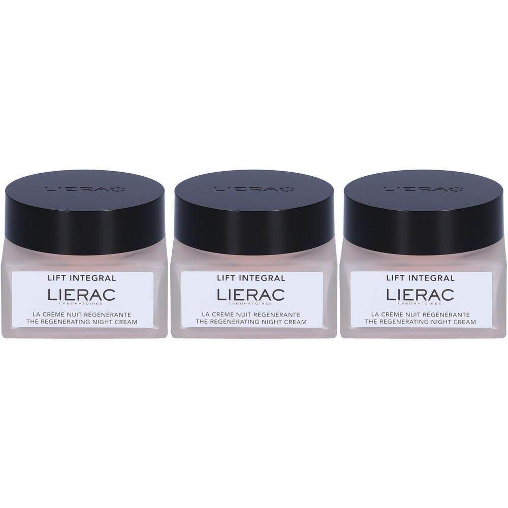 LIERAC Lift Integral La Crema Notte Rigenerante 3x50 ml