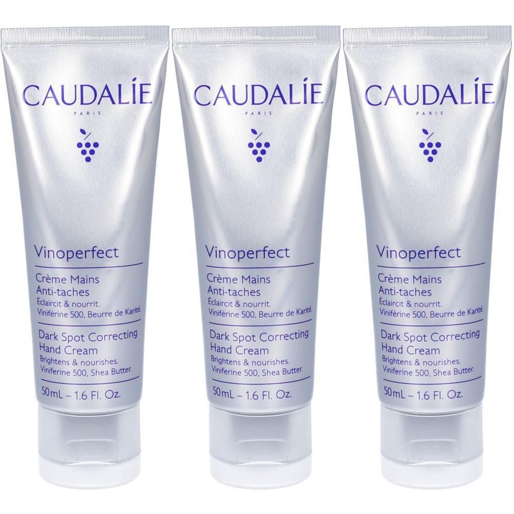 Caudalie Vinoperfect Crema Mani Anti-macchie 3x50 ml