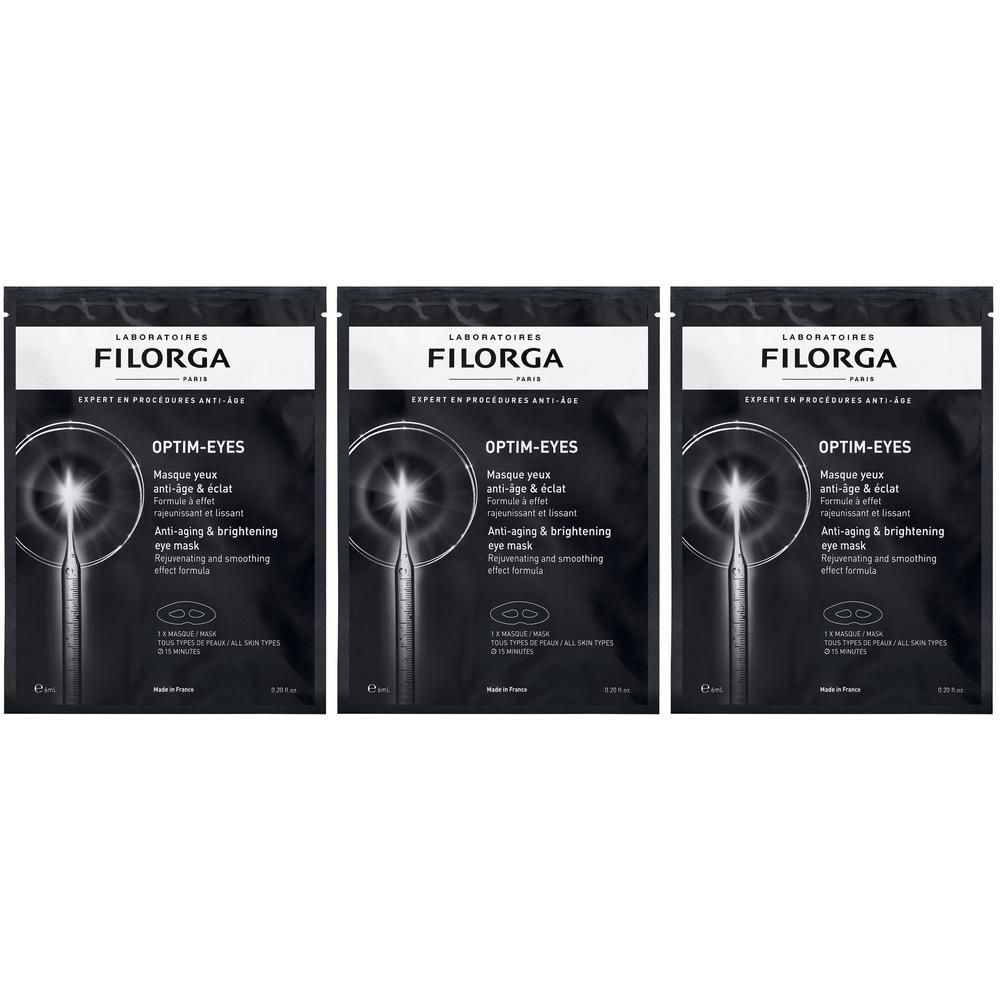Filorga Optim-Eyes Maschera Contorno Occhi 3x6 ml