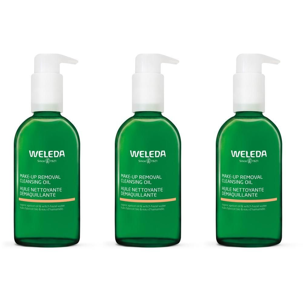 WELEDA Olio Detergente Struccante 3x150 ml