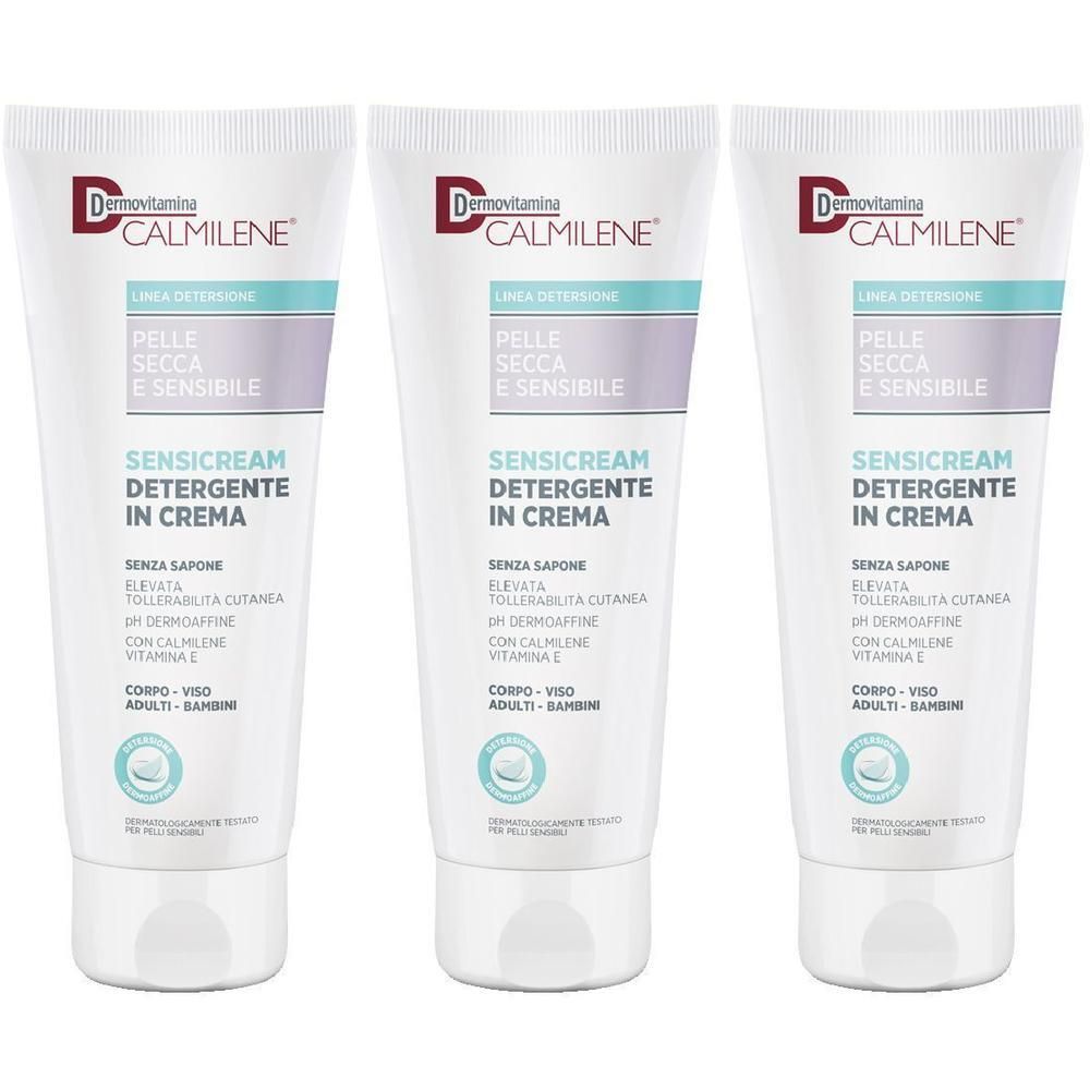 Dermovitamina Calmilene® Sensicream Detergente In Crema Senza Sapone P