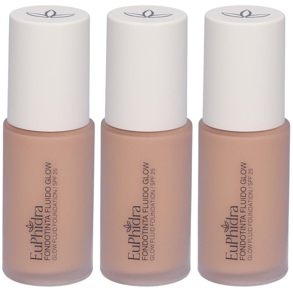 Euphidra Fondotinta Fluido Glow FG03 3x30 ml