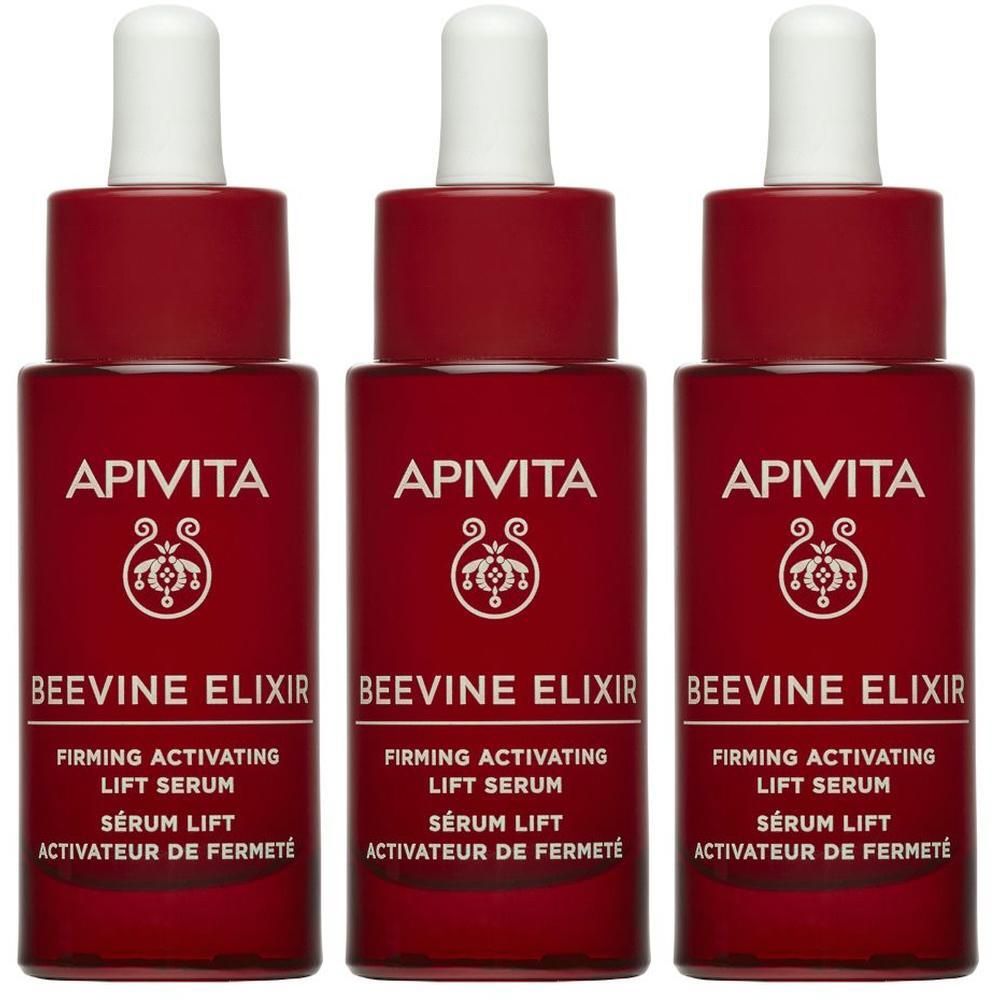 Apivita Beevine Elixir Siero Viso Antirughe Rassodante Liftante, Colla