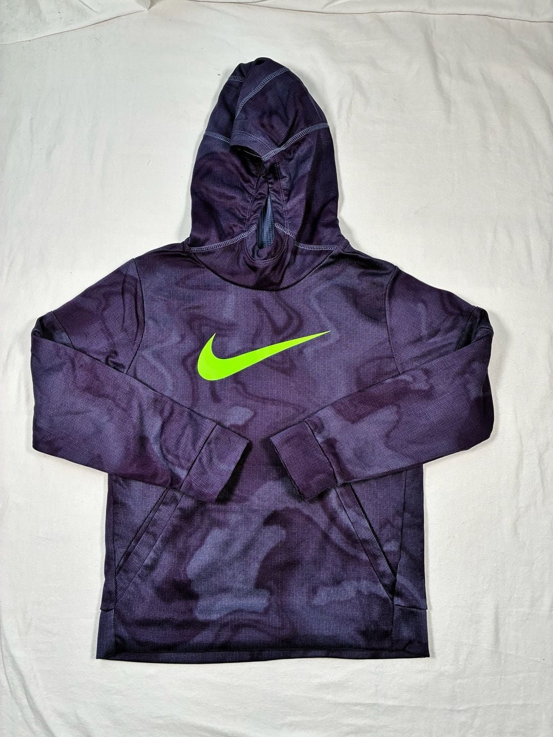 Nike Shirts & Tops | Kids Nike Hoodie Athletic Wear Purple And Green Size Kids Small | Color: Purple | Size: Sb