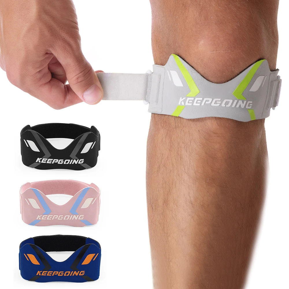 1PCS Patella Knie Strap Band für Knie Schmerzen Knie Unterstützung Patella Stabilisator Hosenträger Sehne Ergonomische Pad Image