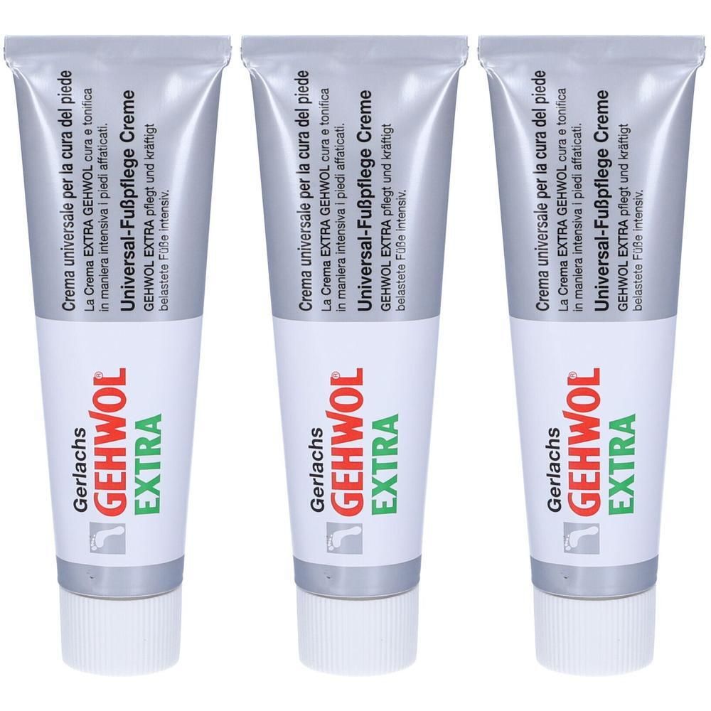 Gehwol Crema Extra 3x75 ml piedi