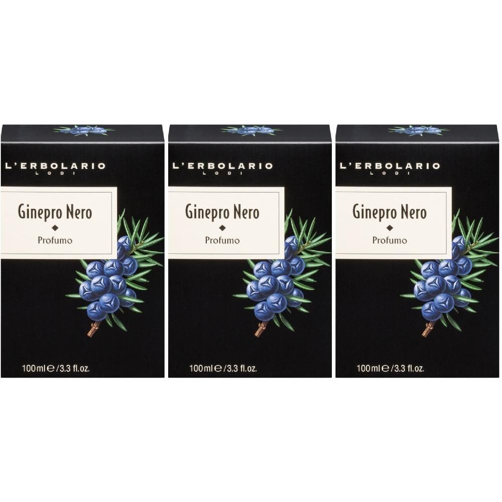 Ginepro Nero Profumo 100 Ml 3x100 ml Soluzione