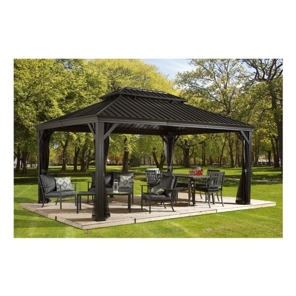 SOJAG Pavillon »Messina 1216«, 483x307.1x363 cm