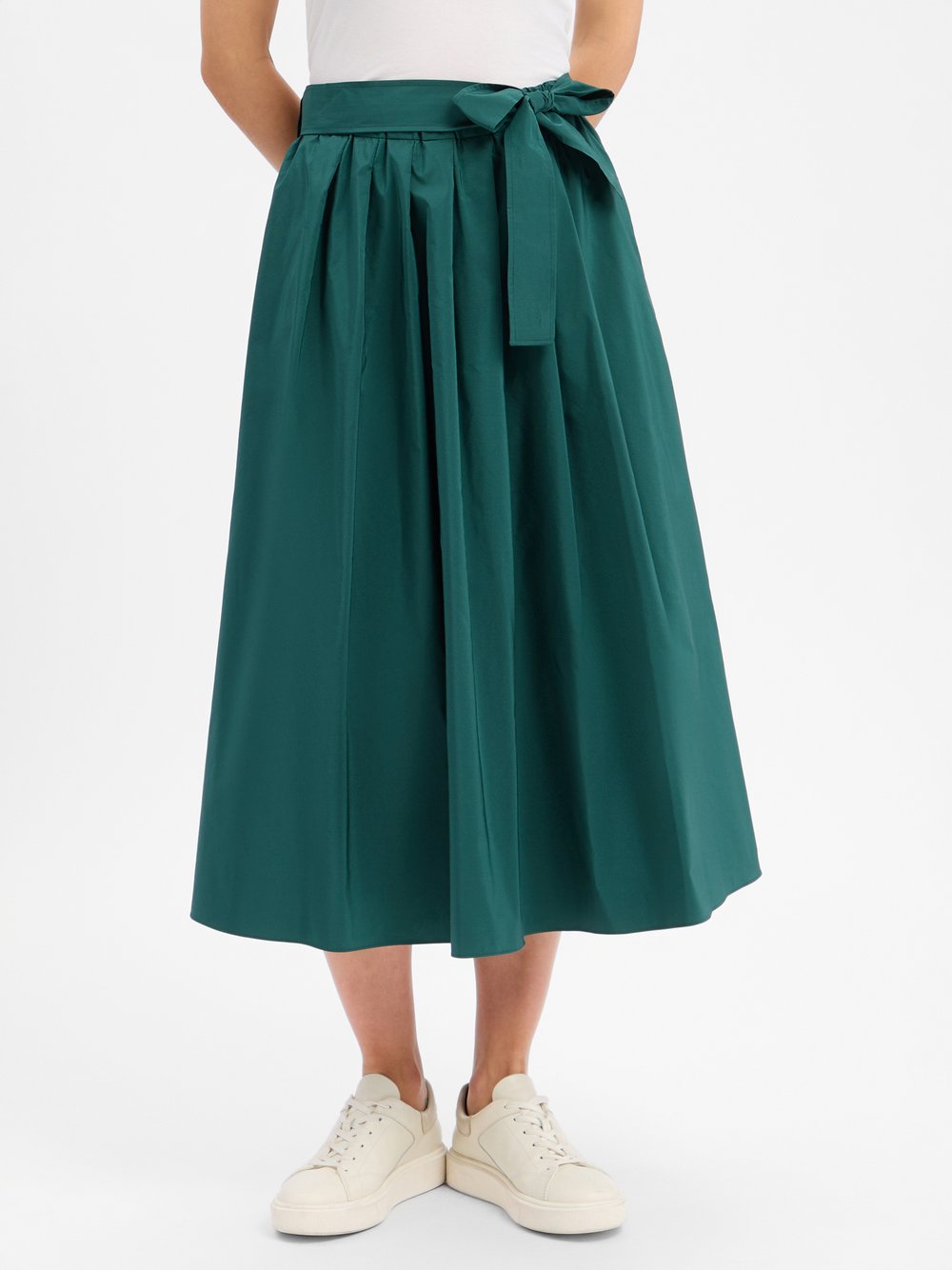 Weekend Max Mara Faltenrock Damen smaragd, 36