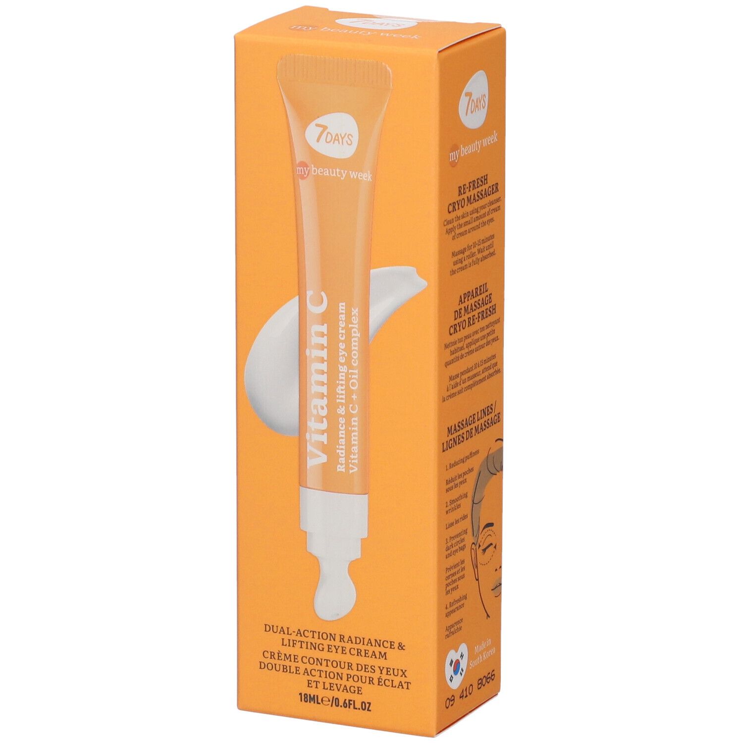 7Days My Beauty Week Eye Cream Massager Radiance & Lifting Concentrate
