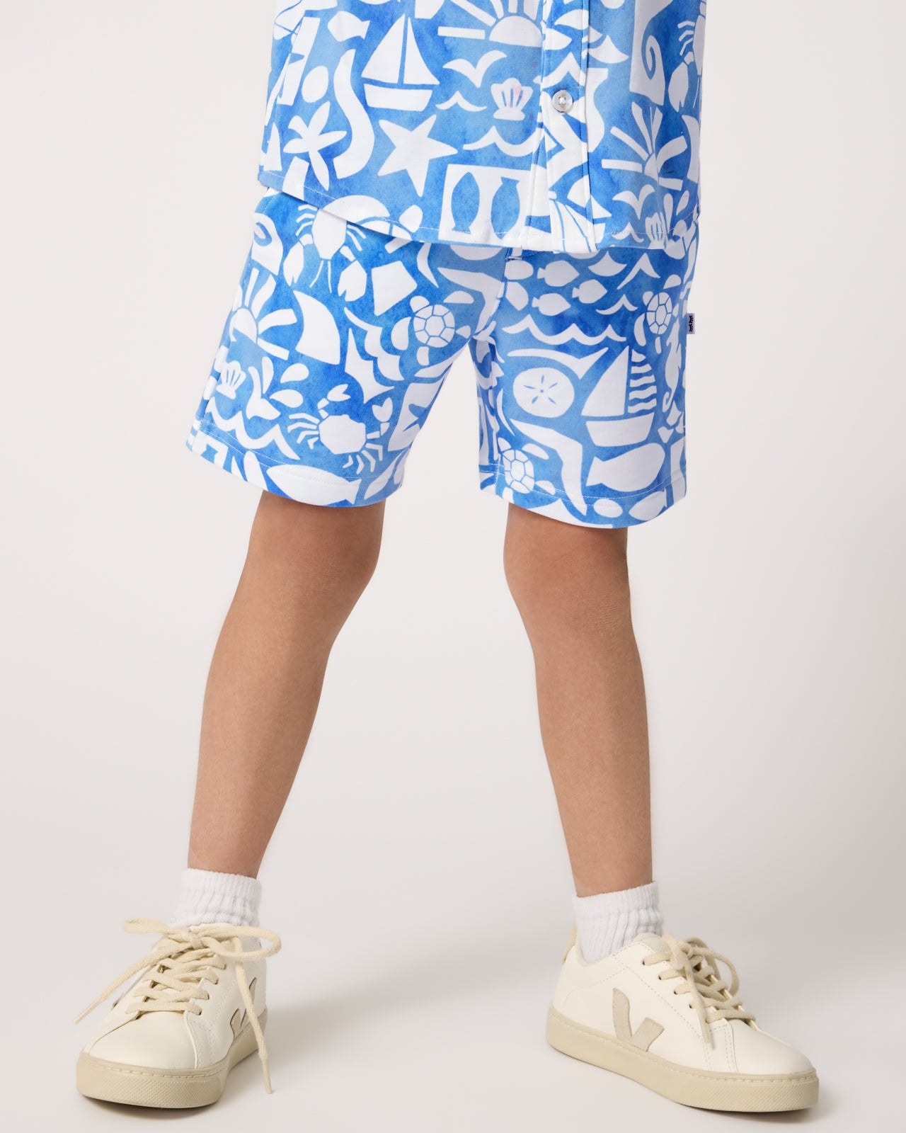 Summer Shores Drawstring Shorts - 3T