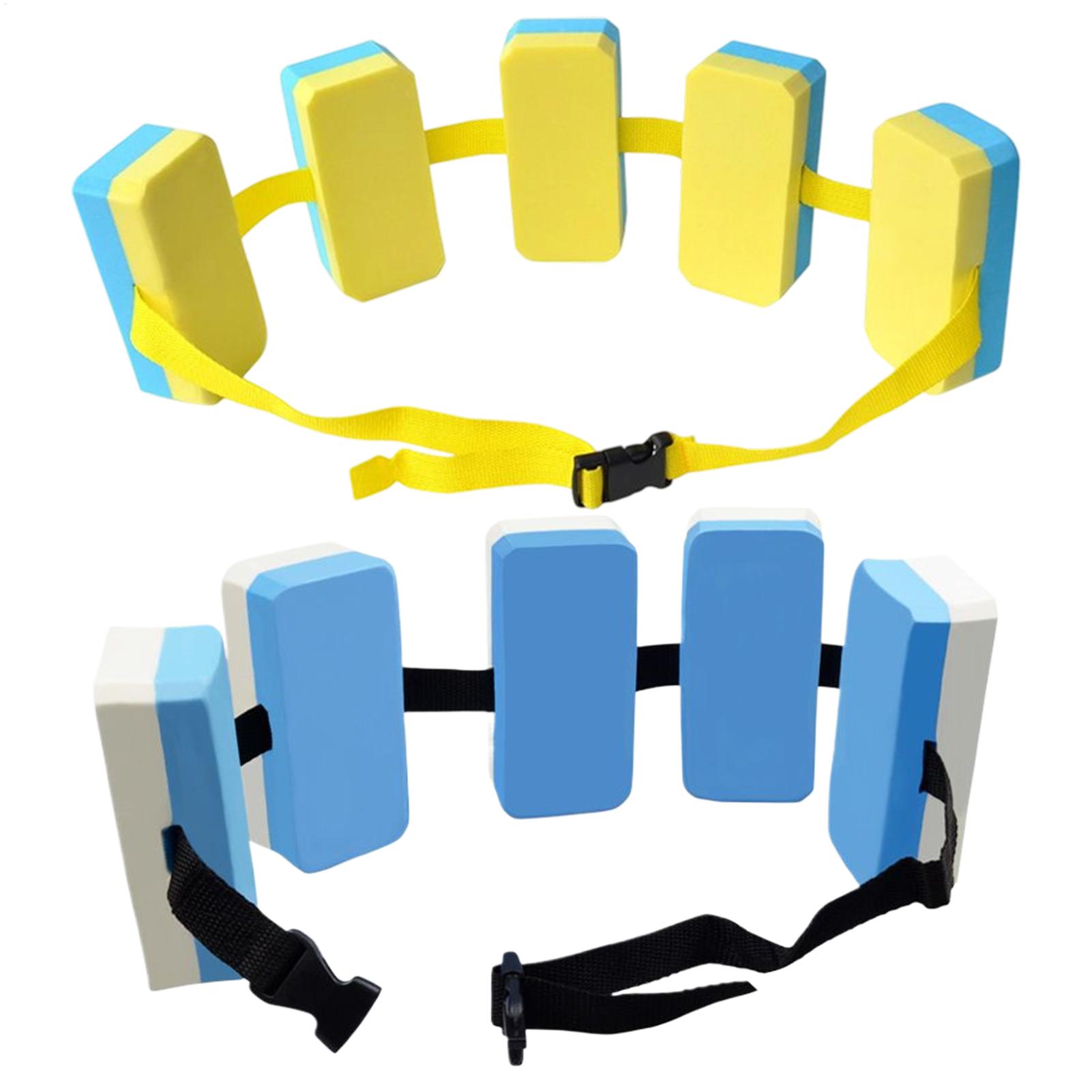 Adjustable Kids Swim Belt With Removable EVA Float Pads b