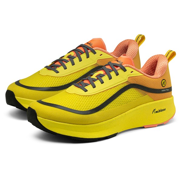 Joe Nimble - Women's Addict Flow - Runningschuhe 40,5 | EU 40,5 gelb/orange