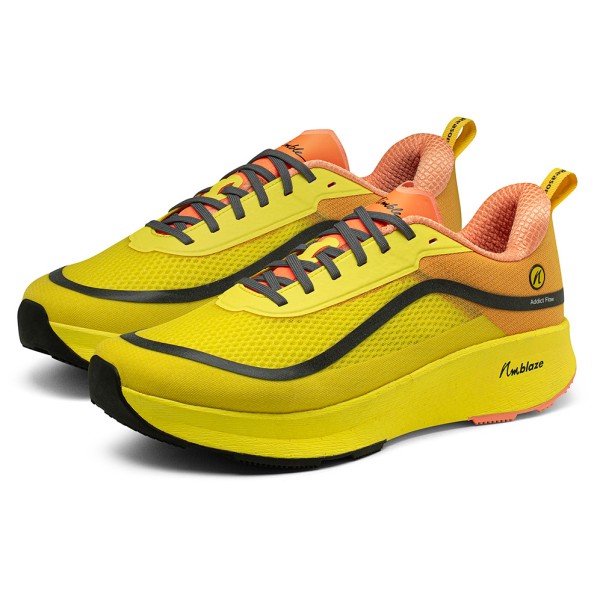 Joe Nimble - Addict Flow - Runningschuhe 41 | EU 41 gelb/orange