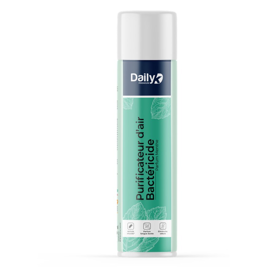 Bakterizider Lufterfrischer Minze - Aerosol 750ml -. Daily K Image