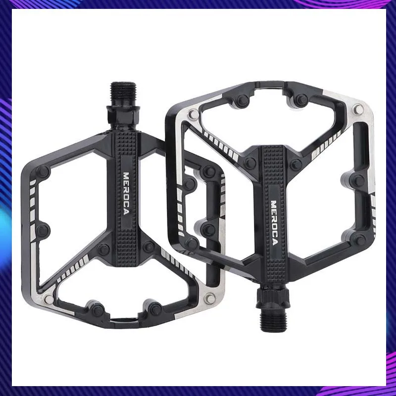 Fahrradpedale aus Aluminiumlegierung mit DU-Lager, Rutschfeste Ultraleichte Pedale für Mountainbikes und Rennräder Image