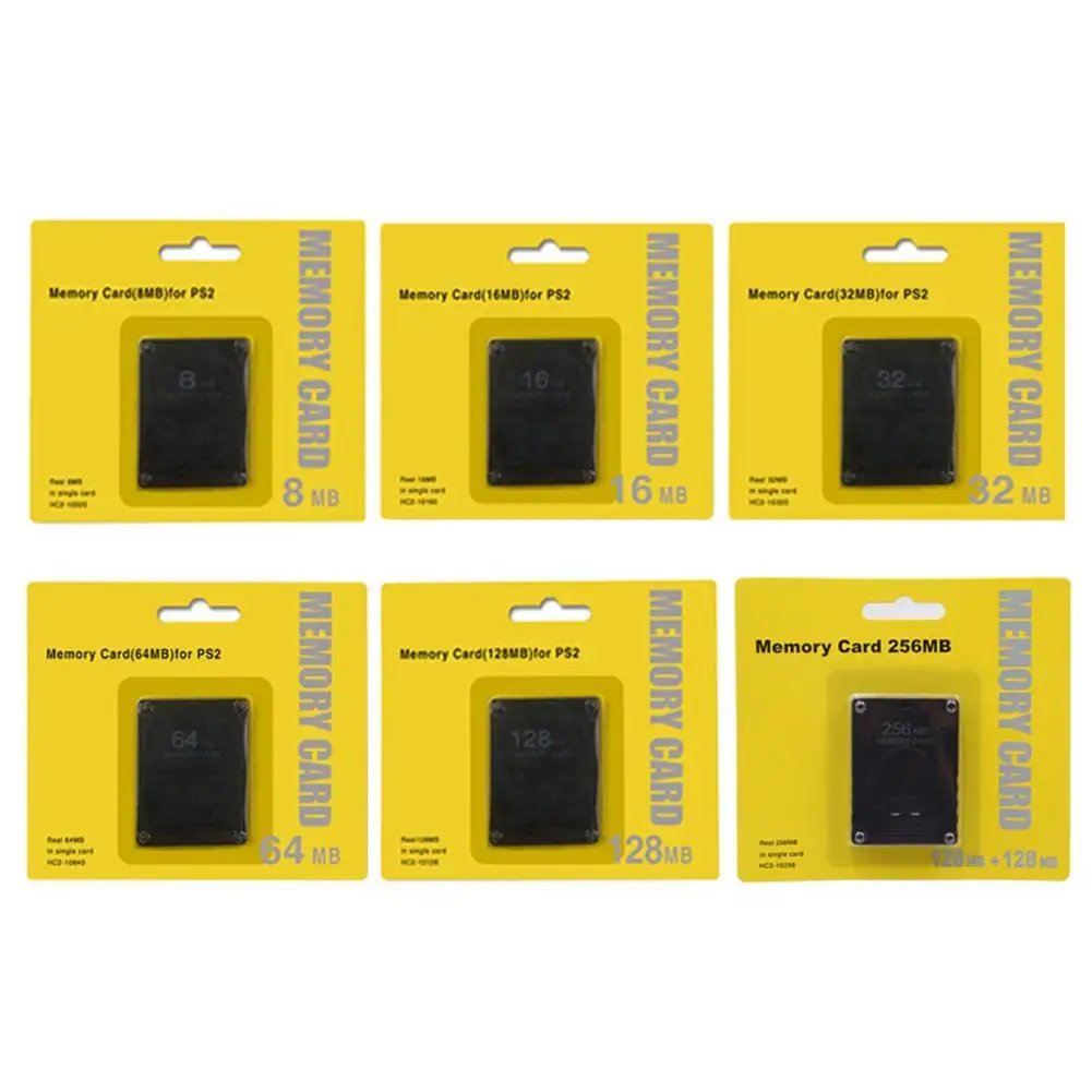 Premium 64 128 256 MB Speicherkarte Erweiterungskarte Geeignet für Micro SD für Sony Playstation für PS2