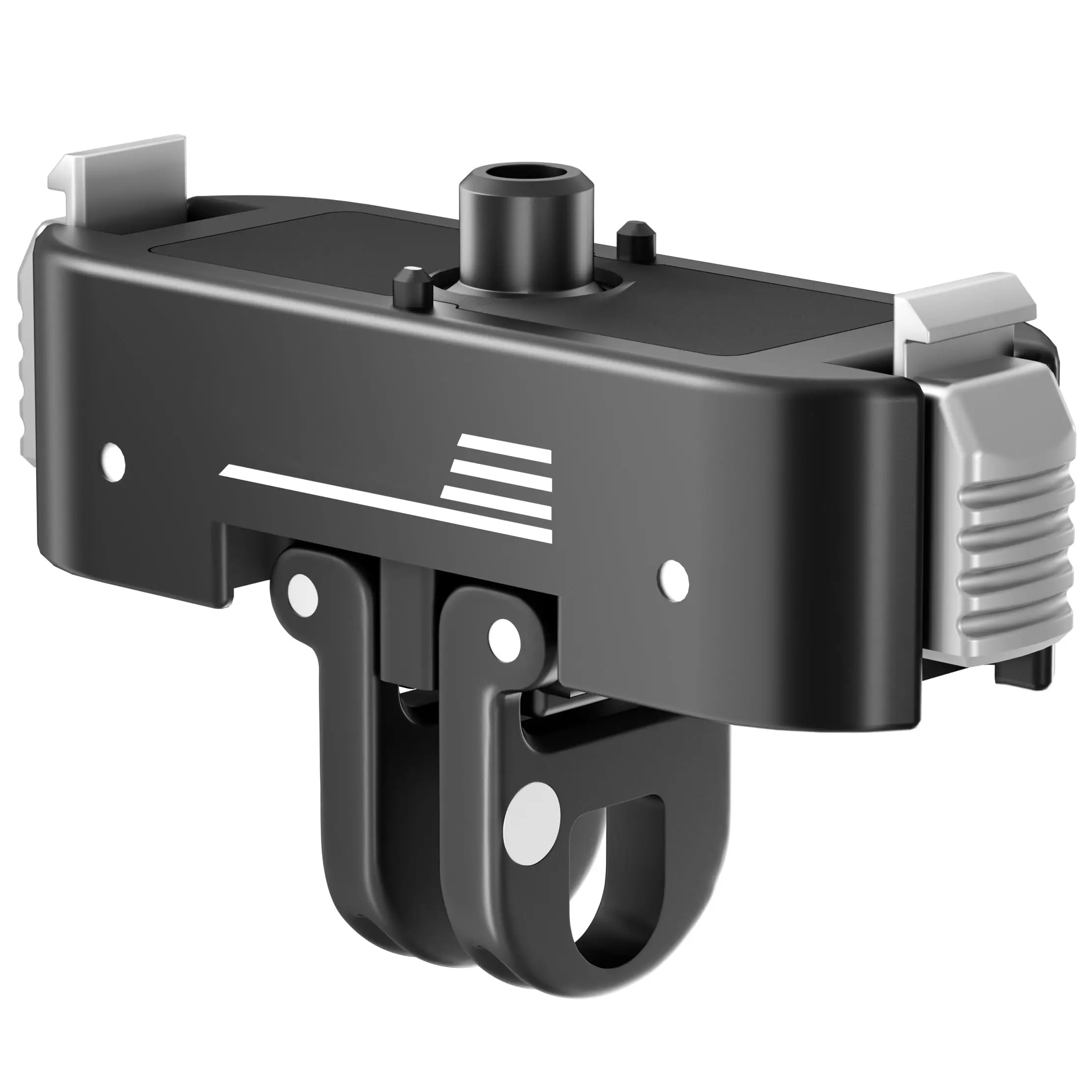 Magnetische Schnellwechselhalterung für GoPro Hero 13 Max 2 Lit Hero Aluminium-Verriegelungshalterung mit 1/4-Zoll-Schraube und Doppelklauen-Schnittstelle Image