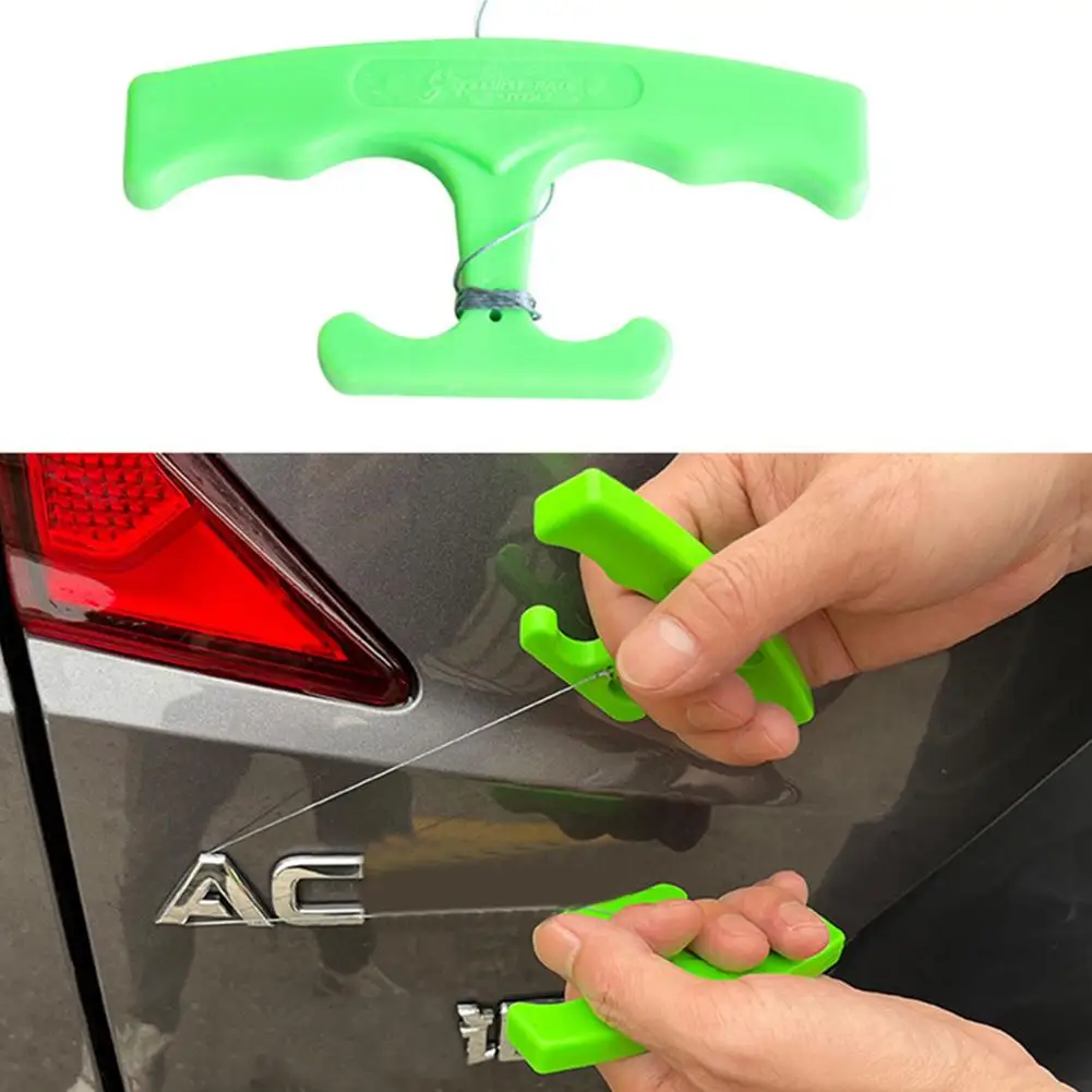  Auto-Emblem-Entfernungswerkzeug, Reinigungswerkzeug für Vinyl-Grafiken, Auto-Abzeichen-Aufkleber-Entferner für Sichere Entfernung von Autologos Image
