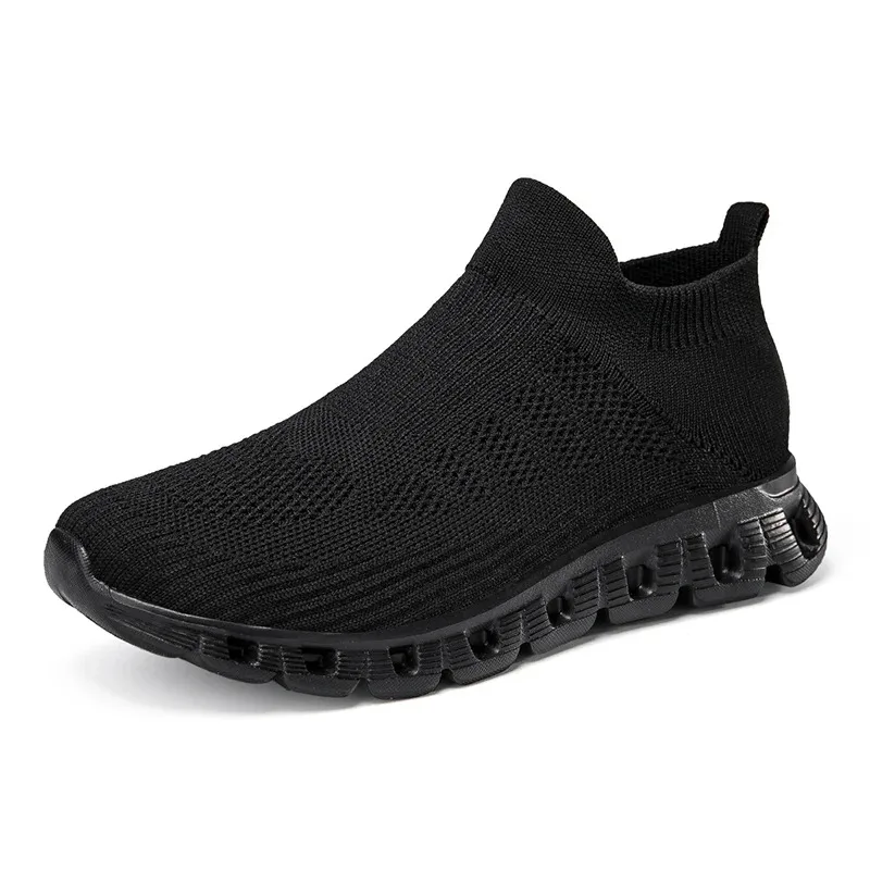 Modische Freizeitsneaker für Herren und Damen, Laufschuhe, sportliche Freizeitschuhe, atmungsaktive, rutschfeste, leichte Walking-Loafer. Image