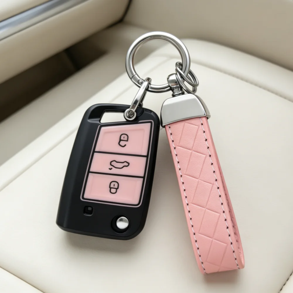 Schlüsselanhänger-Fernbedienungsgehäuse für VW Golf 7, Tiguan, SEAT Ateca, Leon, Ibiza, Octavia Schlüsselhülle Image