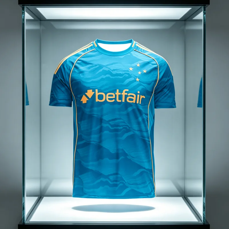 Das neue zweite Auswärtstrikot des Cruzeiro Esporte Clube für die Saison 2026 – Fußballtrikot für die ganze Familie, Kinder-T-Shirts, modisch Image