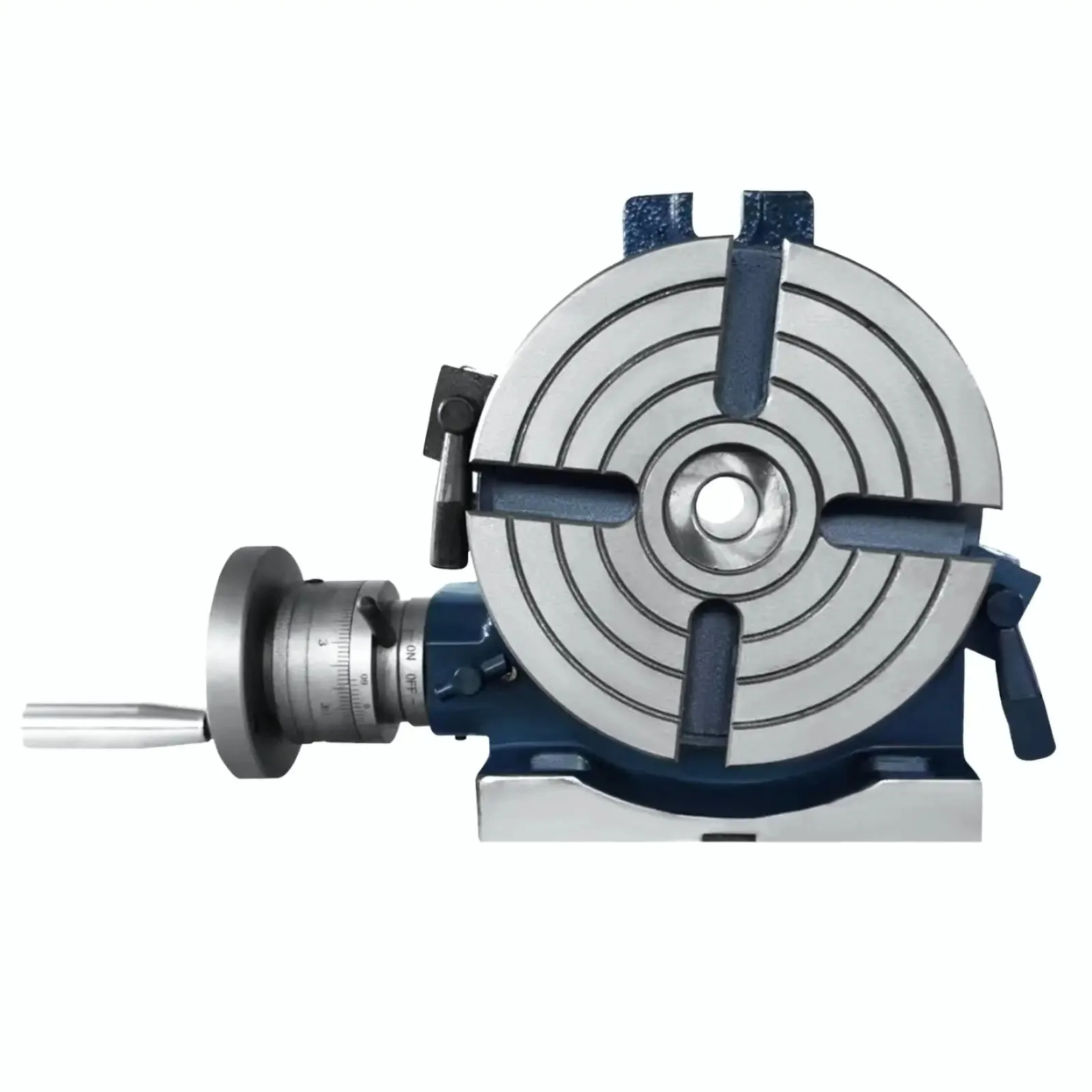 SIHAO Drehtisch 6 Zoll (150mm) 4-Schlitz, Horizontal-Vertikal-Teilungsplatte für Fräsmaschine Image