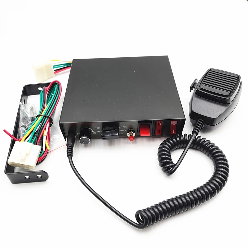 1set CJB-200W 12V/24V auto horn hochtöner technik fahrzeug host Fahrzeug Wired Host Sirene 12V24V High Power PA Lautsprecher Image