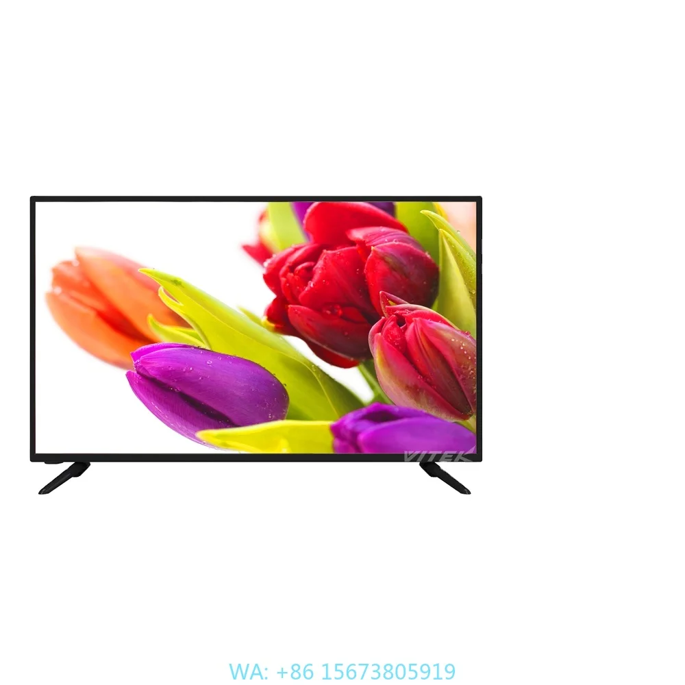Téléviseur intelligent couleur dernier cri, téléviseur intelligent LCD 55 pouces, téléviseur à écran plat 32 39 40 43 48 49 pouces LED TV LCD