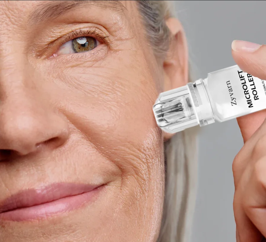 Kit de sérum micro-infusion pour une peau éclatante et sans imperfections - Système de soin du visage à domicile - Outil de beauté pour le soin de la peau du visage | Aiguille de 0,25 mm