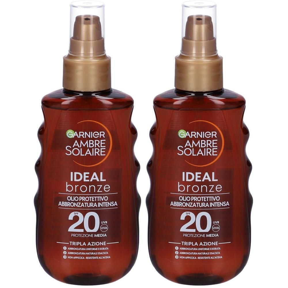 Garnier Ambre Solaire Ideal Bronze Spray SPF 20+ 2x178,1 ml