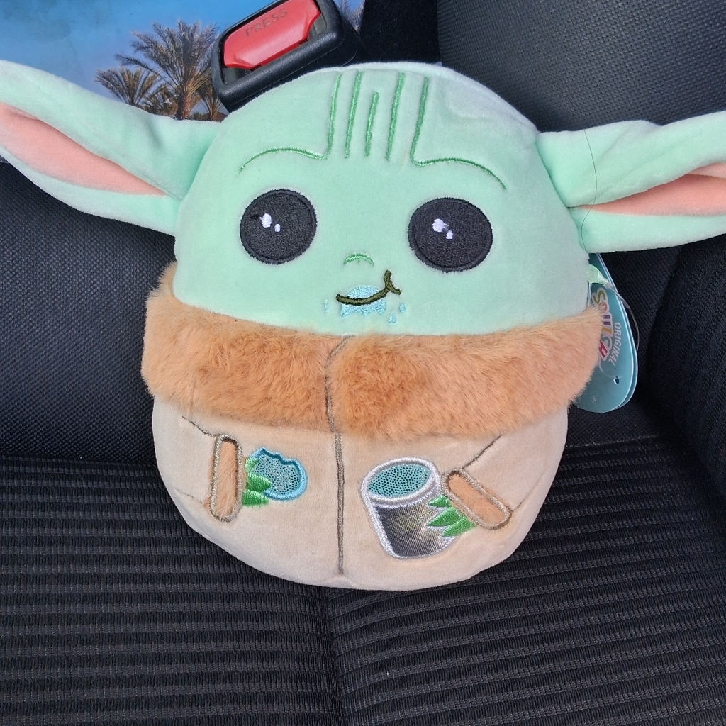 Disney Toys | Yoda Plush Green Alien Figure Stuffed Toy - Kids Toys | Color: Green/Tan | Size: Osbb