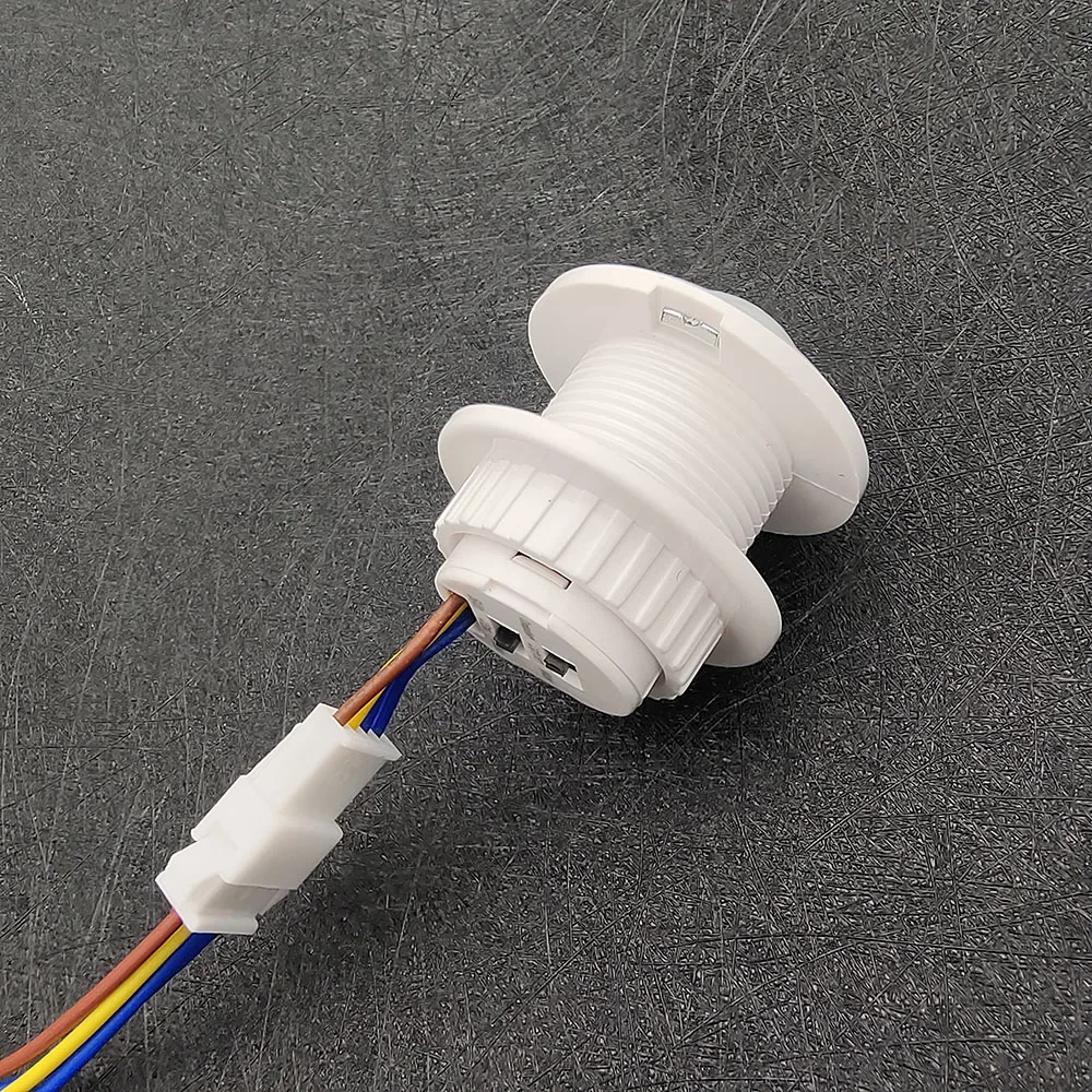 1 Stück Lichtschalter PIR-Sensor-Detektor Intelligenter Schalter LED 110V 220V PIR Infrarot-Bewegungssensor-Schalter Automatisch Ein/Aus Image