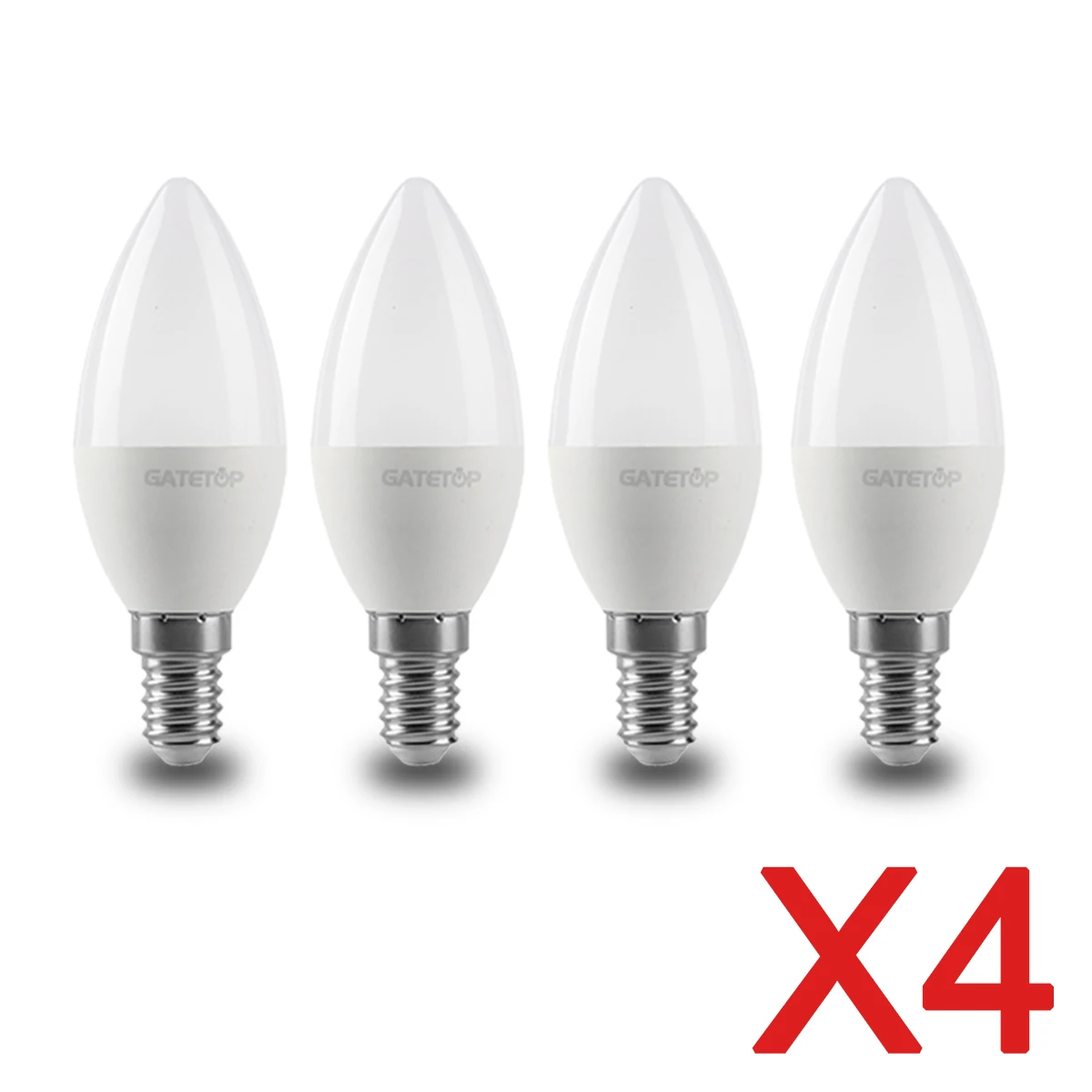 4 stücke Led Kerze Birne C37 E14 E27 B22 220 V Energiesparlampe 3 W 5 W 6 W 7 W Led Kronleuchter Licht für Home Dekoration