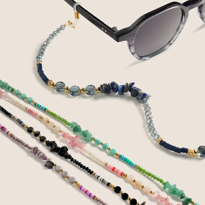 Modische Sonnenbrillen-Kette für Damen – Lässiges Accessoire für Sonnenbrillen und Masken – Geschenkidee Image