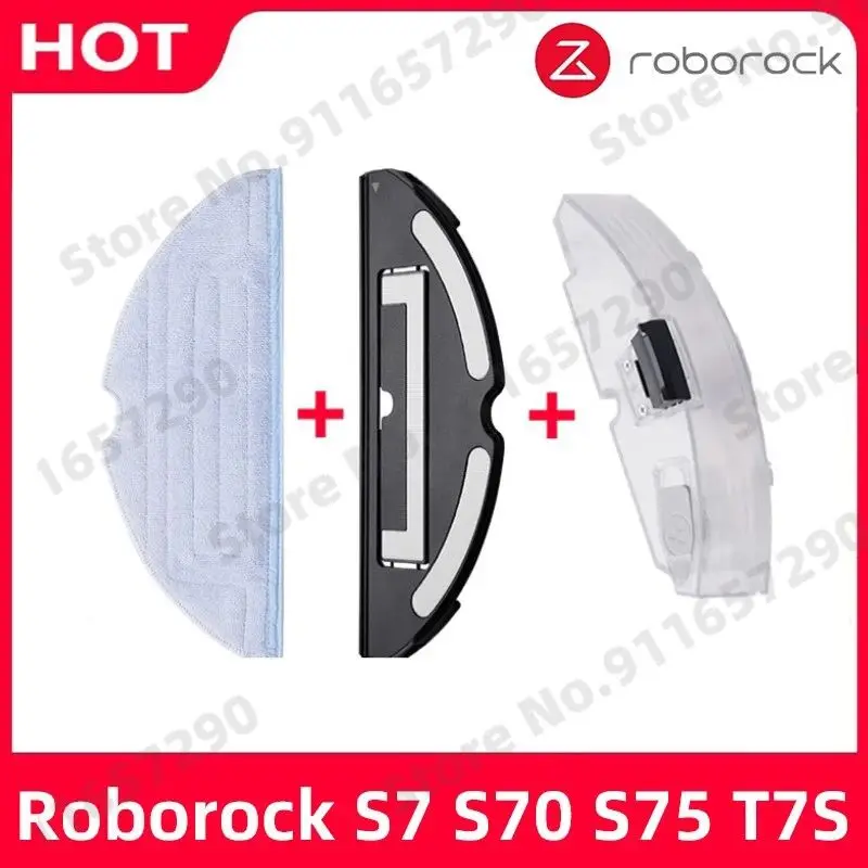 Ersatzteile für die elektrisch gesteuerte Wassertankwanne für Roborock S7 S70 S75 T7S Staubsauger mit Wischtuch-Zubehör