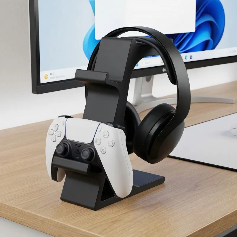 Multifunktionaler Gaming-Zubehör: Universal-Ständer für Kopfhörer und Controller, Kompatibel mit PS4/PS5/XBOX Image