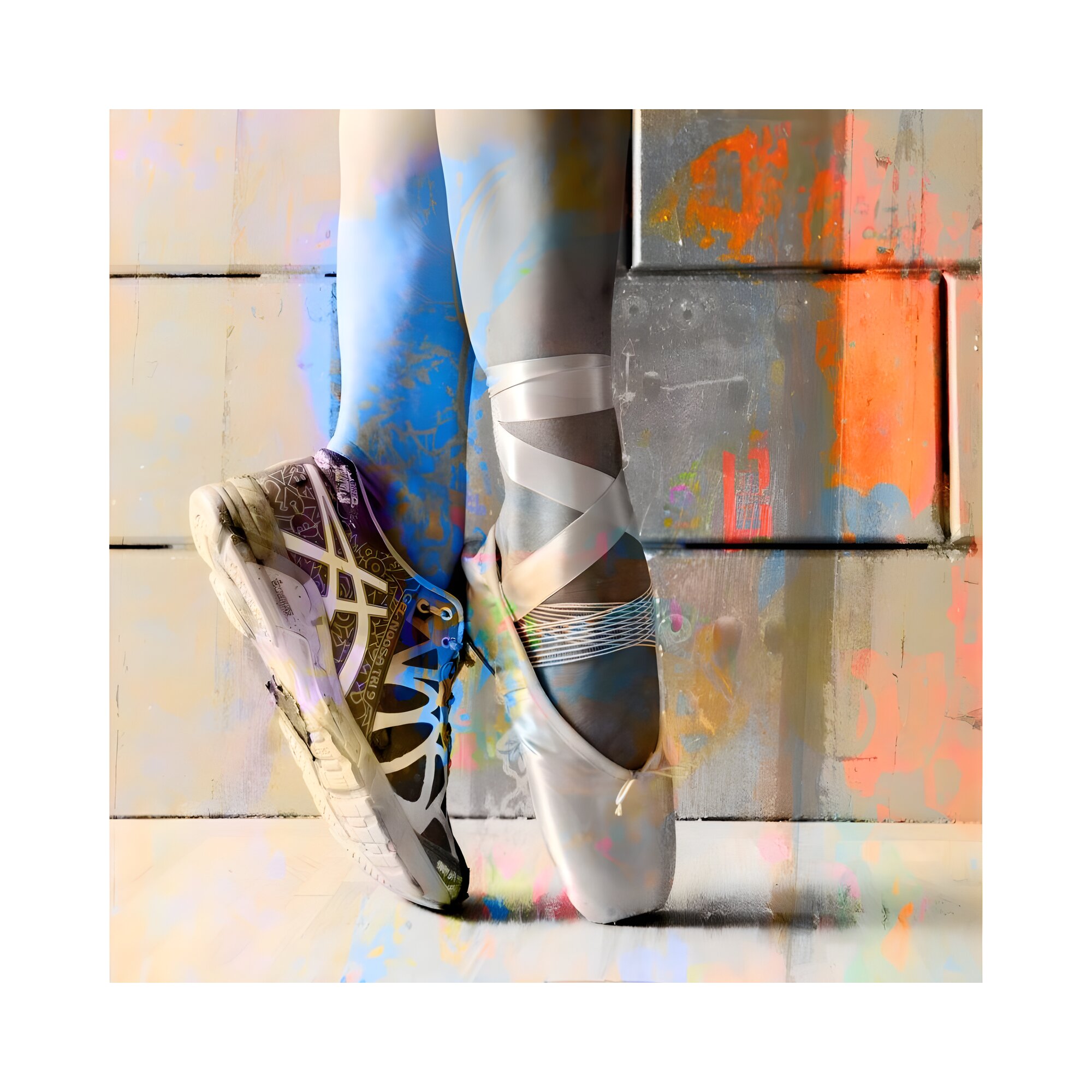 die Faktorei »Ballerina I« Glasbild – erhältlich in 2 Größen