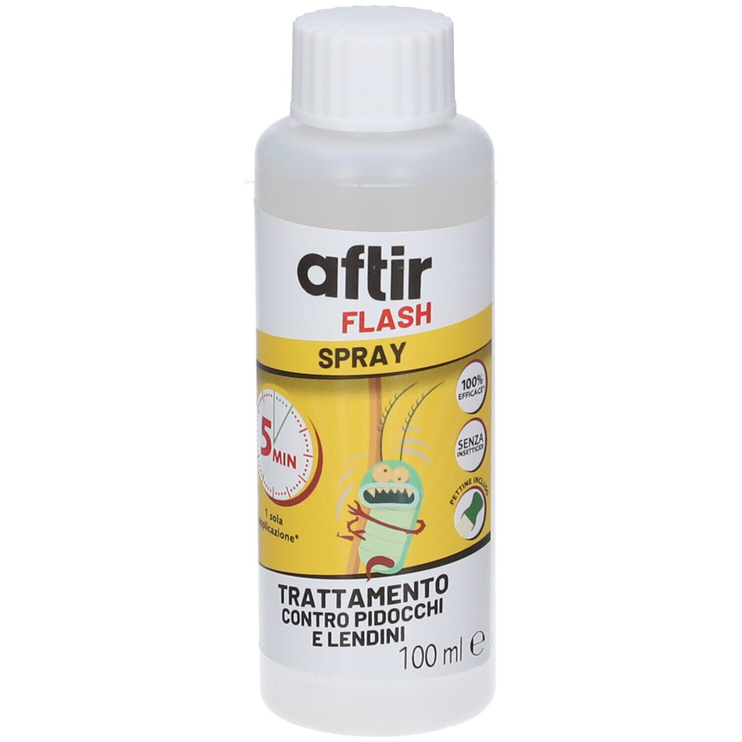 Aftir Flash Lozione Spray Anti-Pidocchi 100 ml