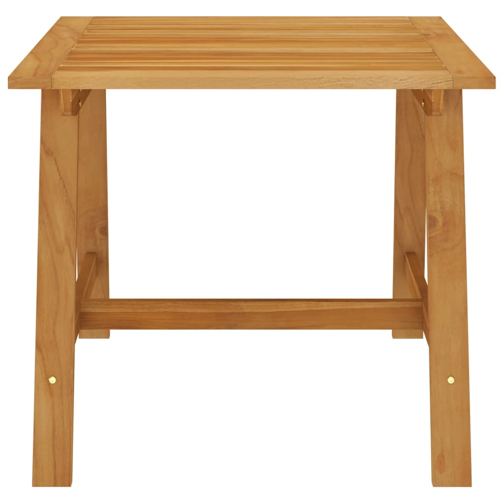 vidaXL Garten-Esstisch 88x88x74 cm Akazie Massivholz Image