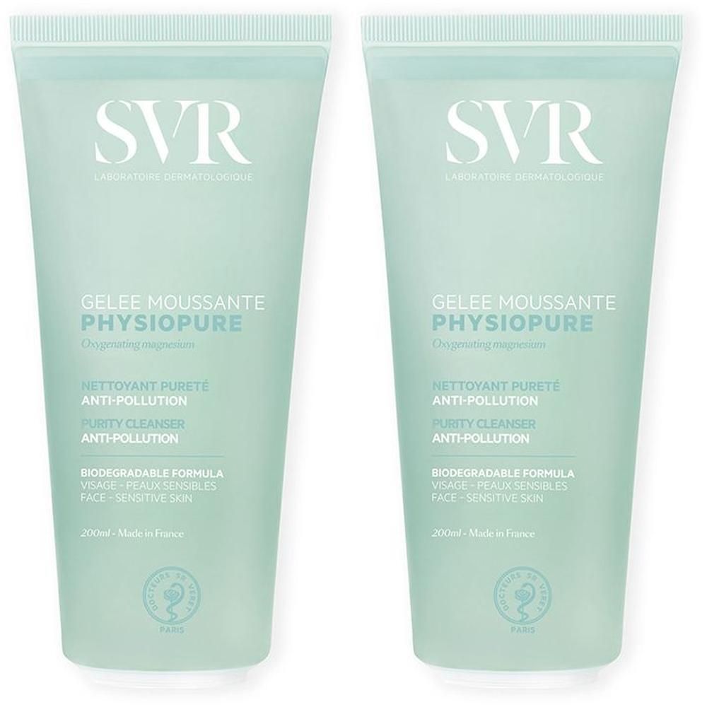 Physiopure Gelee Moussante 200 Ml 2x200 ml Gel
