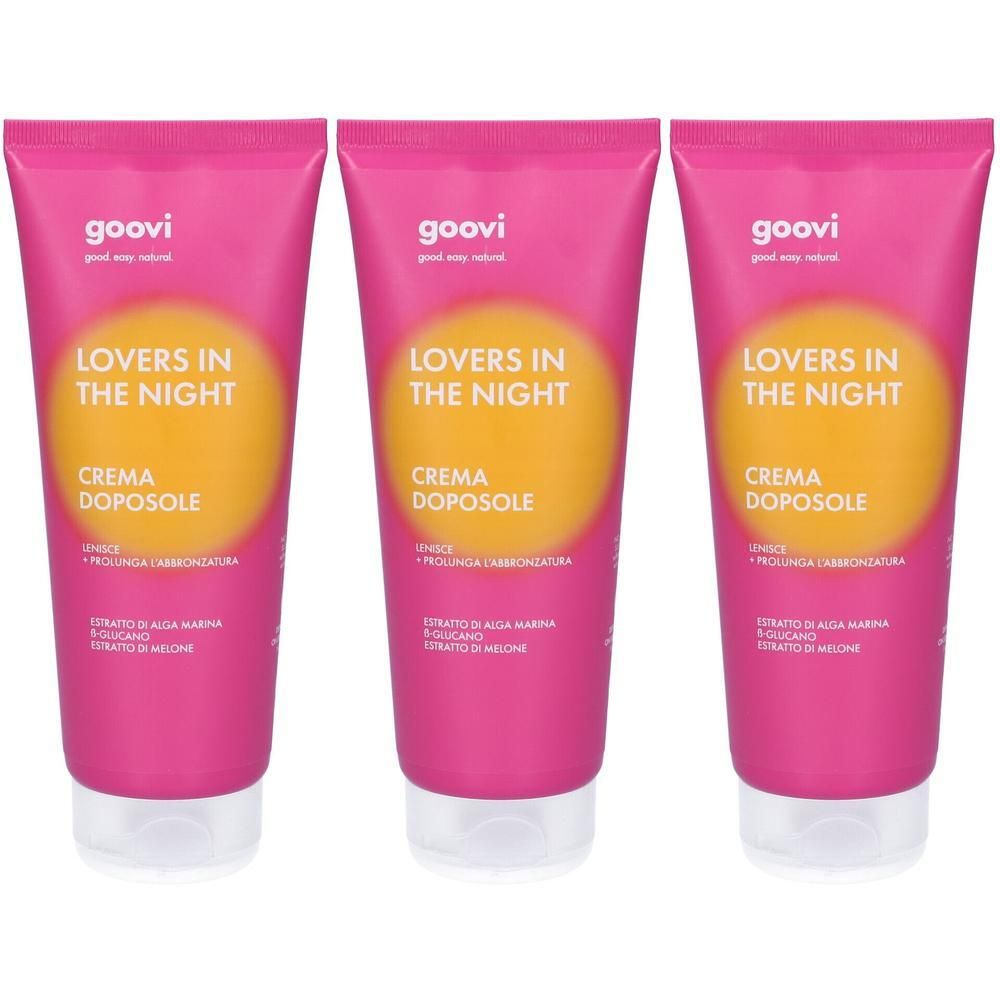 Goovi Lovers In The Night Crema Doposole 3x200 ml