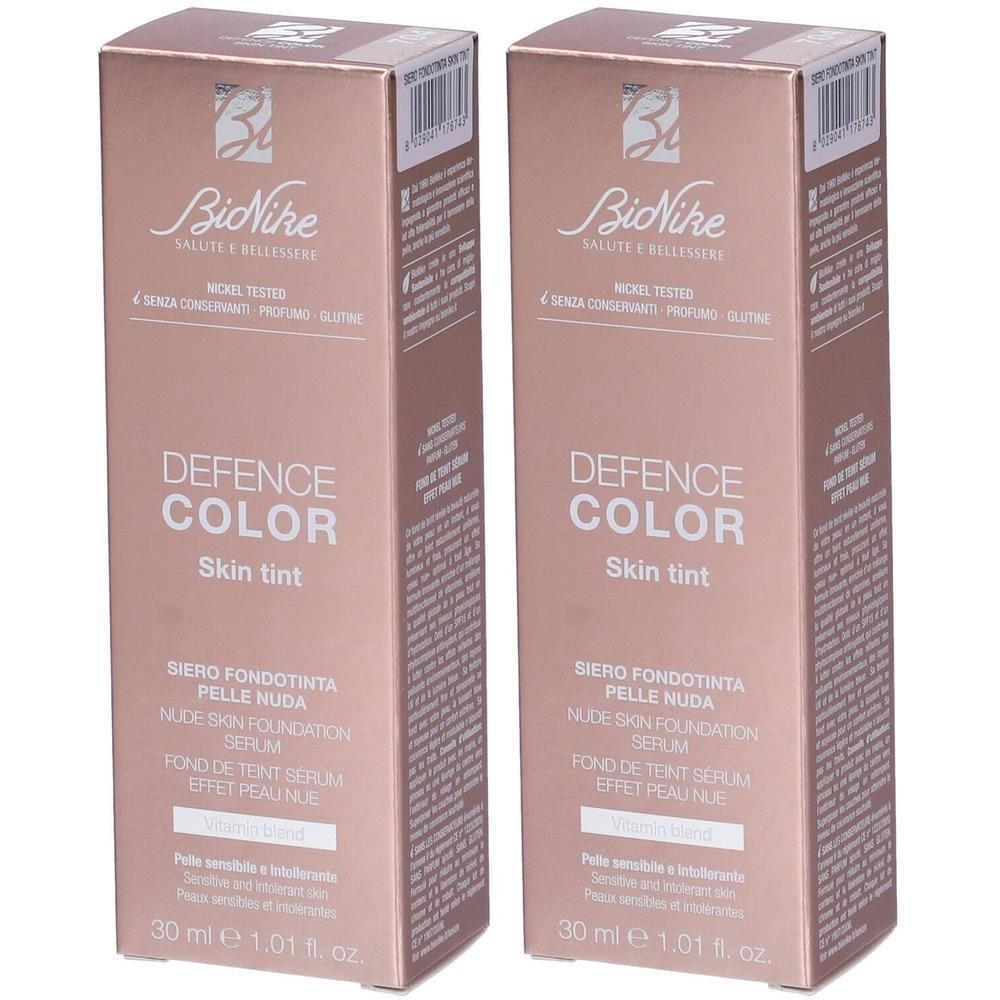 Bionike Skin Tint Siero Fondotinta Pelle Nuda TINT 704 2x30 ml